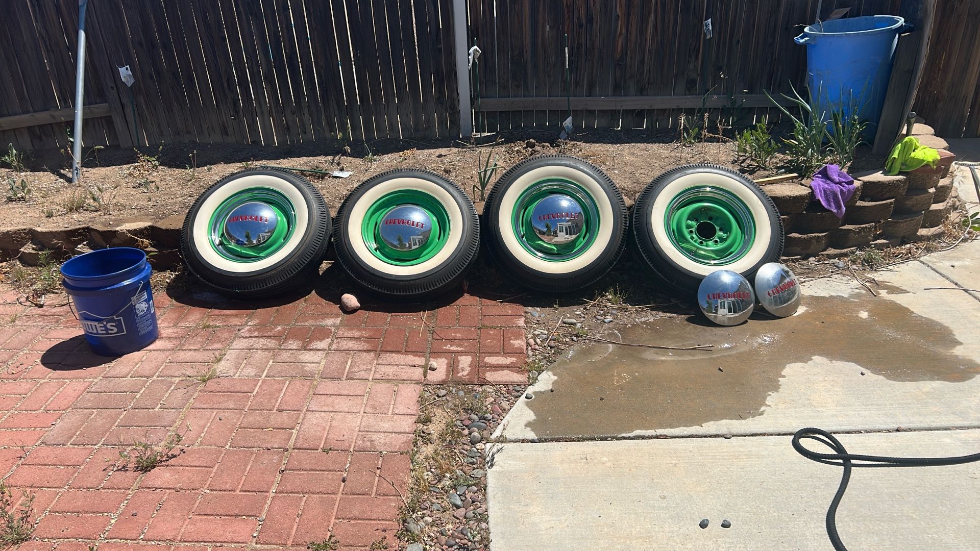 1947 Thru 1955 CHEVY OEM RIM BEAUTY RINGS