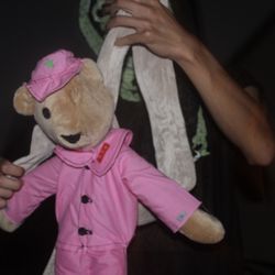 CCP “Polo”  Bear Backpack Pink