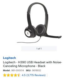 Logitech headset