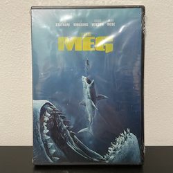 The Meg DVD NEW SEALED Widescreen 2018 Jason Statham Ruby Rose Shark Horror