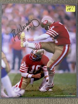 Ray Wersching Autographed Photo