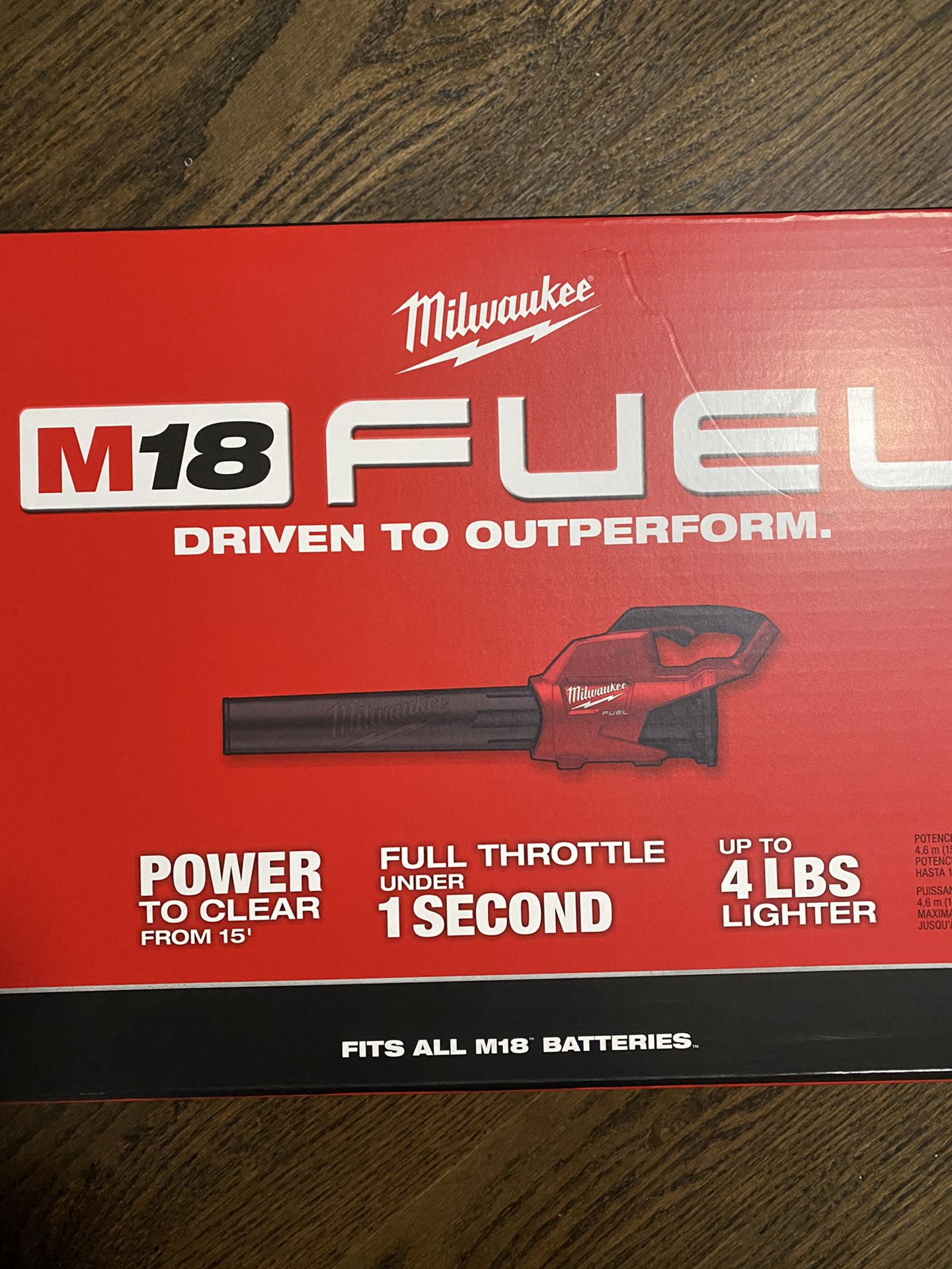 Milwaukee blower, tool only