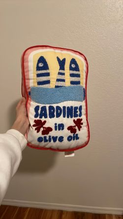 Sardine Pillow Plush 