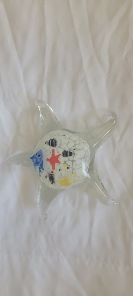 Glass Art Starfish