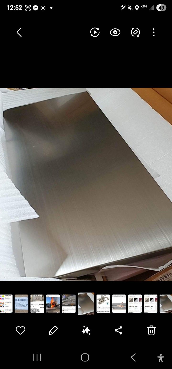 STAINLESS STEEL SHELF
