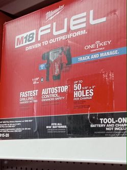 Milwaukee new 11/8" Rotary Hammer One key