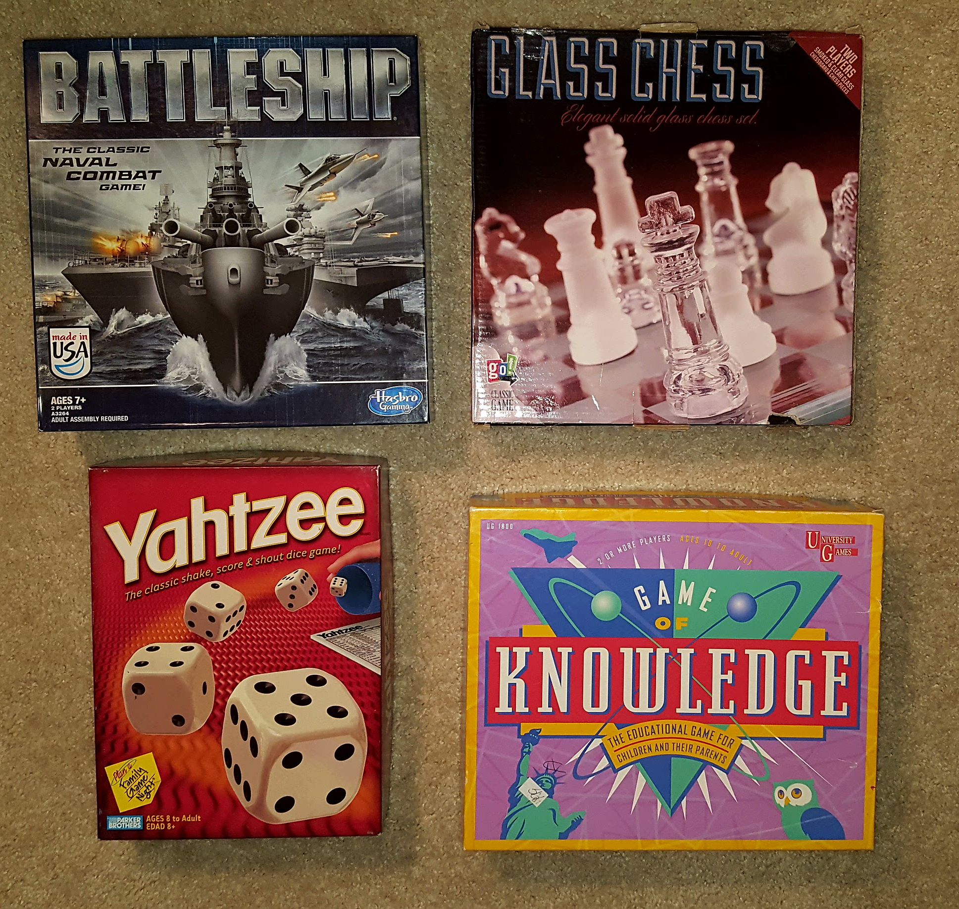 4 Classic Board Games – Perfect For A Rental Home