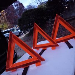 Safety Triangles In  Great Condition 