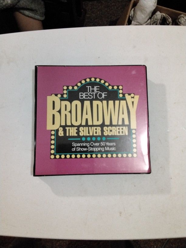 The Best Of Broadway & The Silver Screen Over 50 Yrs Of Music 10 Cassette Tapes