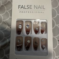 New 24pcs False Press on nails All 3 packs for $15