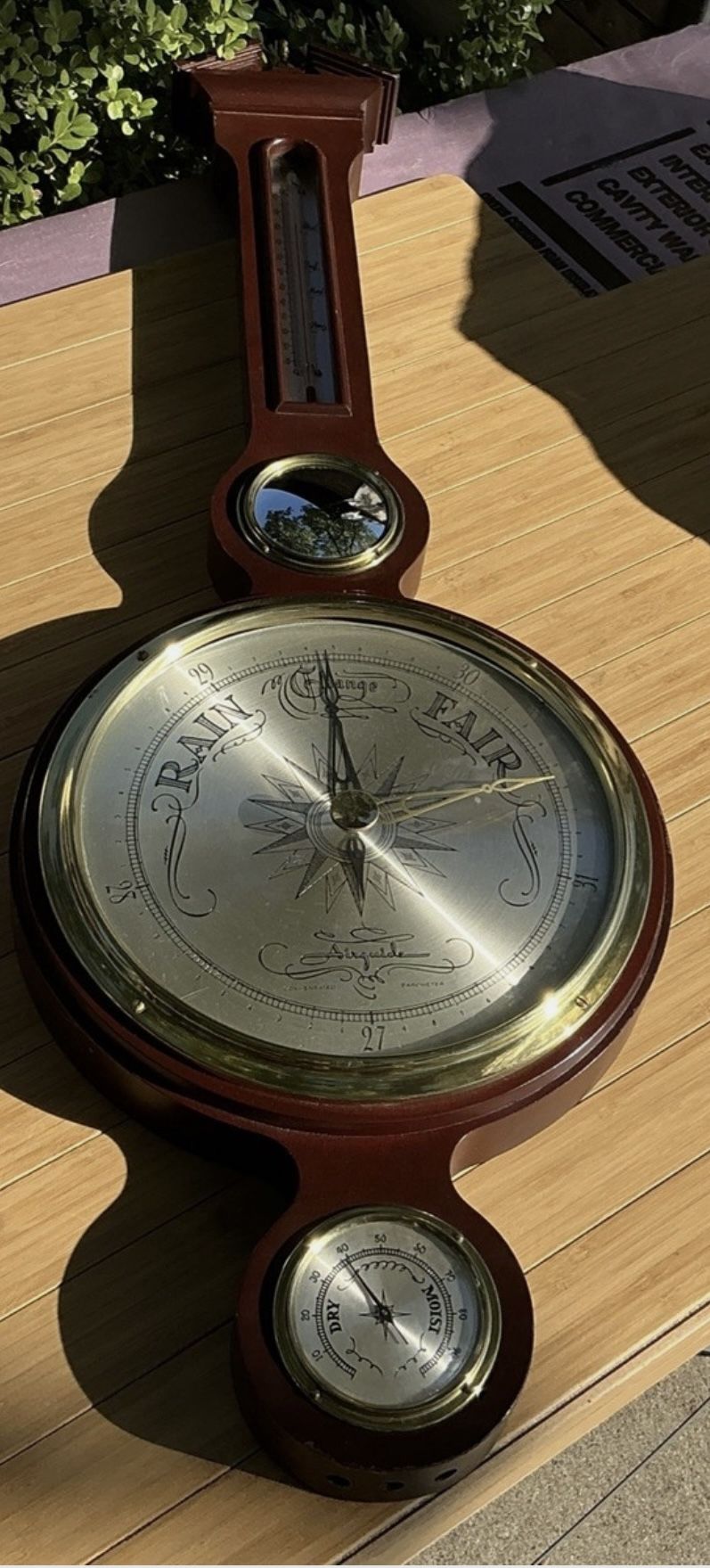 Vintage Airguide Barometer 