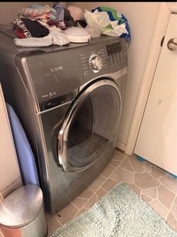 Samsung Steam Front Load Washer & Dryer Set – PowerFoam/VRT – Excellent Condition