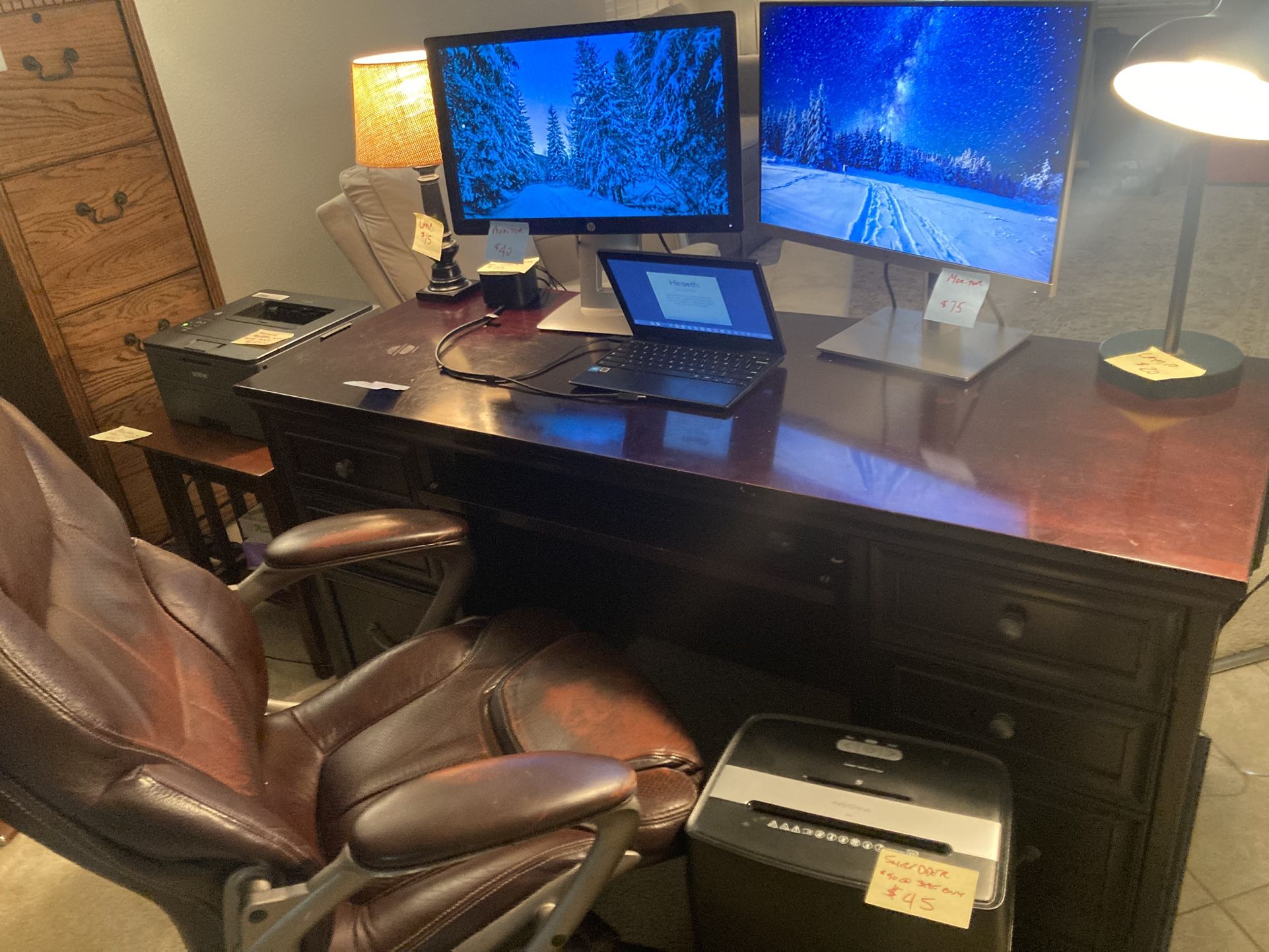 Complete Office Setup Or Will Split
