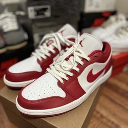 Jordan 1 Low Gym Red