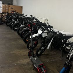 Electric Bikes And Scooters 