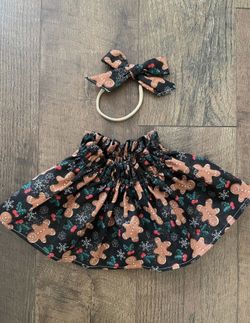 Gingerbread Baby set 3-6 Months