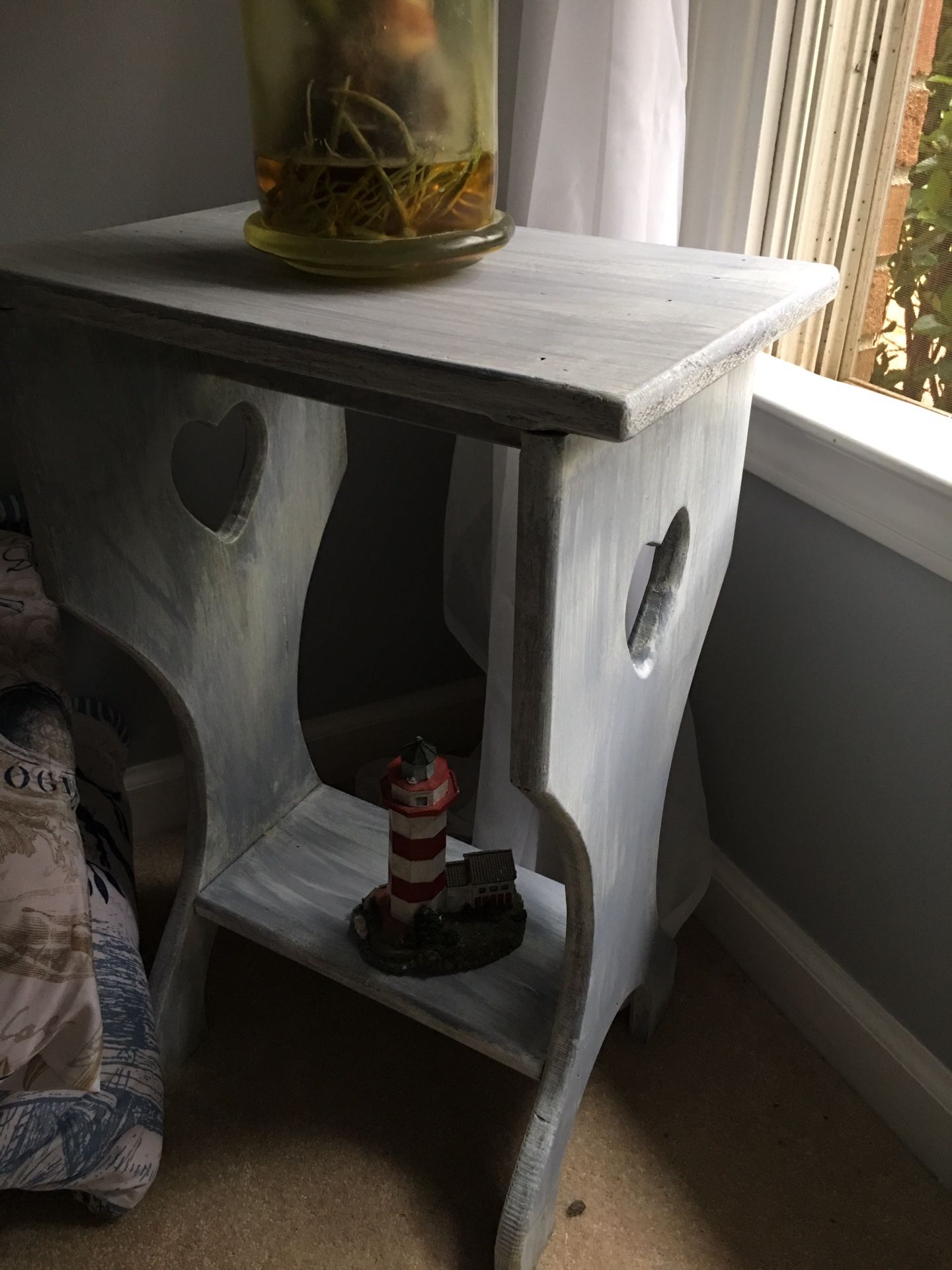 Shabby chic wood table