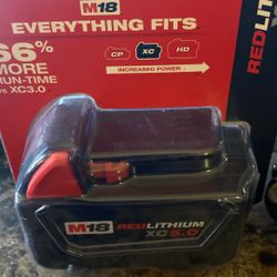 Brand New Milwaukee M18 Lithium Battery 5.0