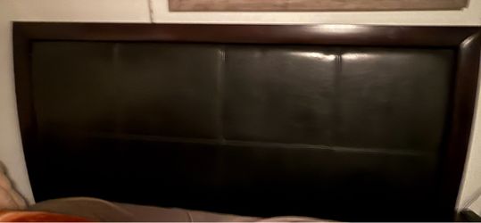 FREE Queen Bed Frame with Padded Headboard