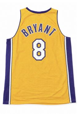 Nike Kobe Bryant Lakers #8 Jersey Yellow Purple XL
