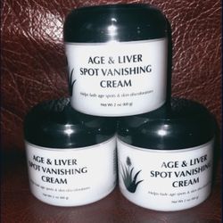 New Product Solution: Age & Liver Spot Vanishing Cream