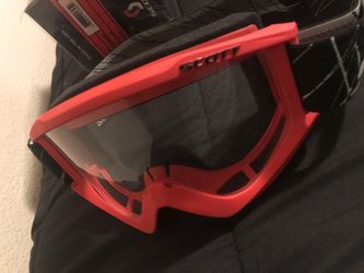Scott dirt bike goggles