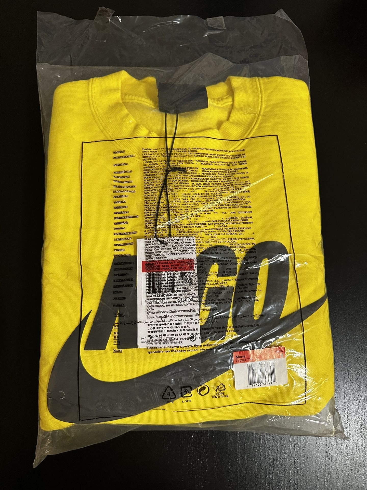 NIGO x Nike NRG Crew Fleece Navy NIGO