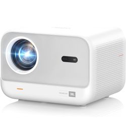 [Sound by JBL & High Brightness] Yaber Projector with WiFi and Bluetooth, Auto Focus/Keystone Correction, 3D Sound Movie Proyector, Portable projector