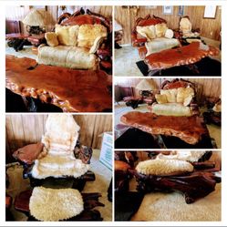 Burlwood Living Room Furniture Set 