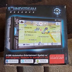 Sound Stream Double Din GPS 7 Inch Touch Screen 