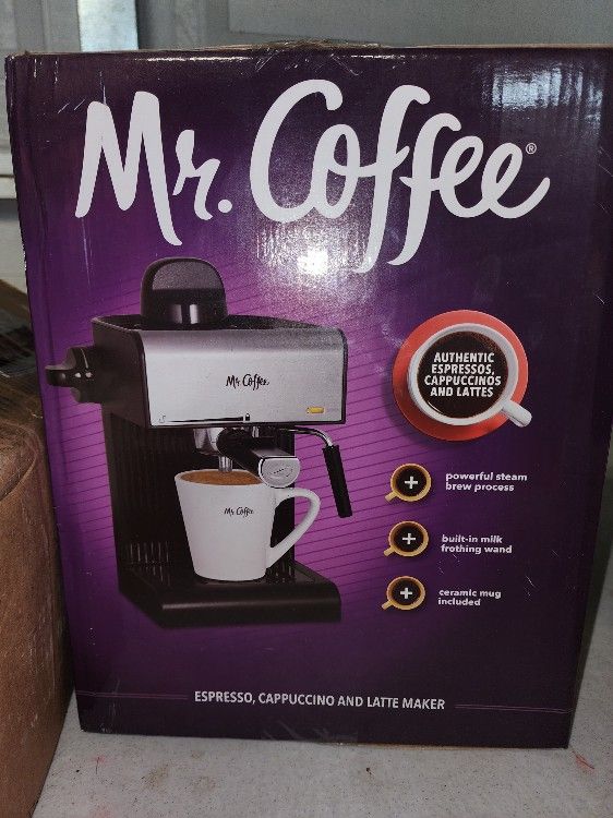 Mr Coffee Steam Espresso And Cappuccino Maker