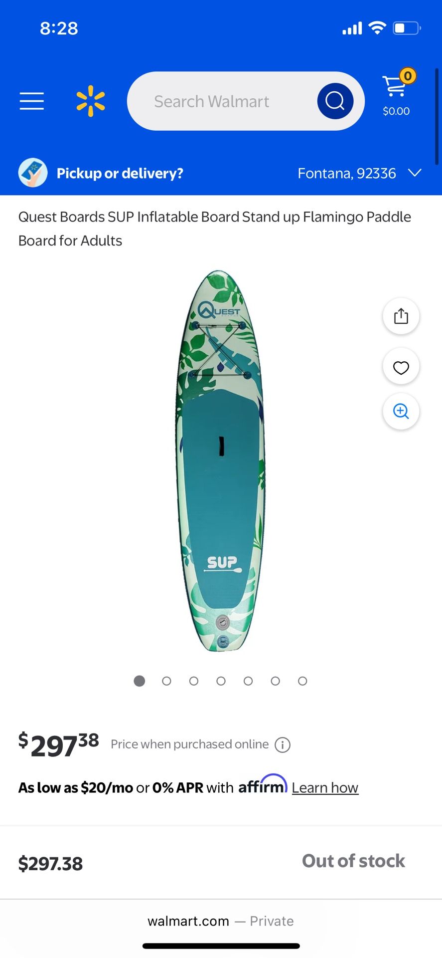 Quest Paddle board brand new