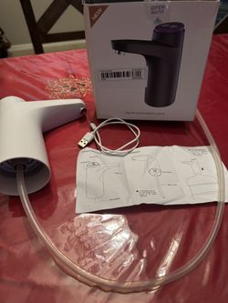 Smart electric pump in white color. Open box to test the unit. Please check photos for description.
