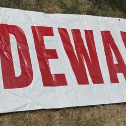 Sidewalk Sale Vinyl Banner for Commercial Retail