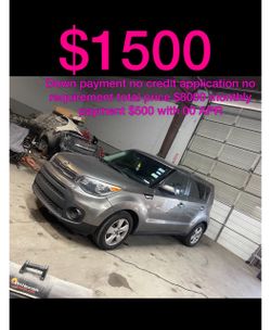 2020 Kia soul  no credit application