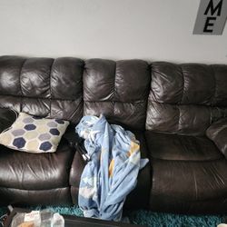 True Leather Couch