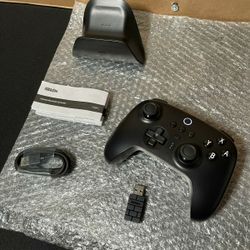 8BitDo Ultimate Bluetooth Controller W/ Charging Dock, Wireless Pro Controller W/ Hall Effect Sensing Joystick, Compatible W/ Switch, Windows and Stea