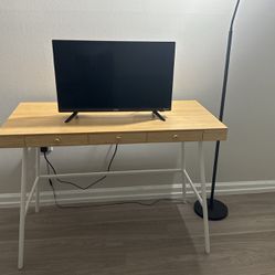 IKEA Lillasen Desk Bamboo 