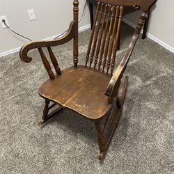 Antique Rocking Chair - Please Read Description