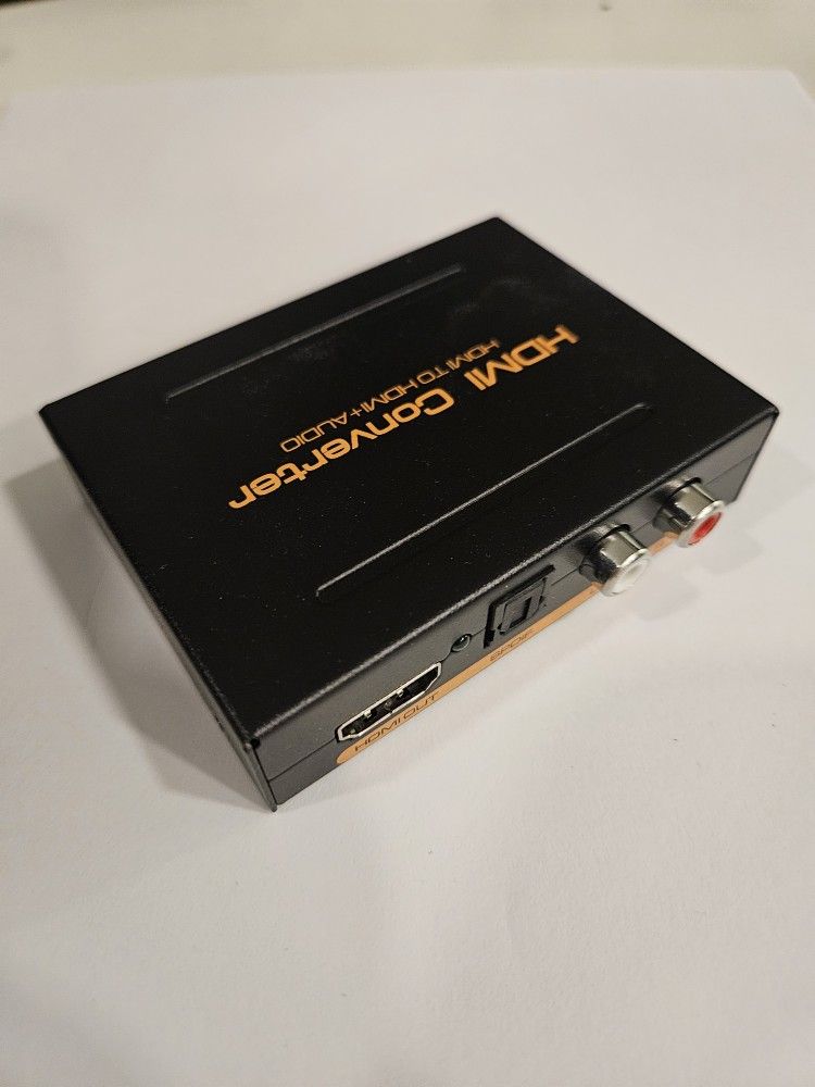 4K HDMI Audio Extractor + Splitter (1080p) - New
