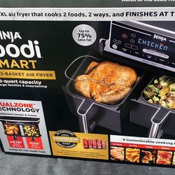 Ninja Foodi 6-in-1 Smart 10-qt. 2-Basket Air Fryer