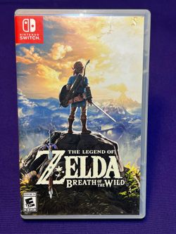 Nintendo Switch The Legend of Zelda Breath of The Wild