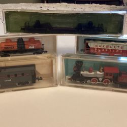 Postage Stamp Trains