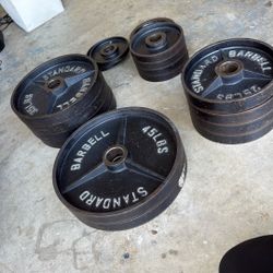 Weightlifting barbell Plates