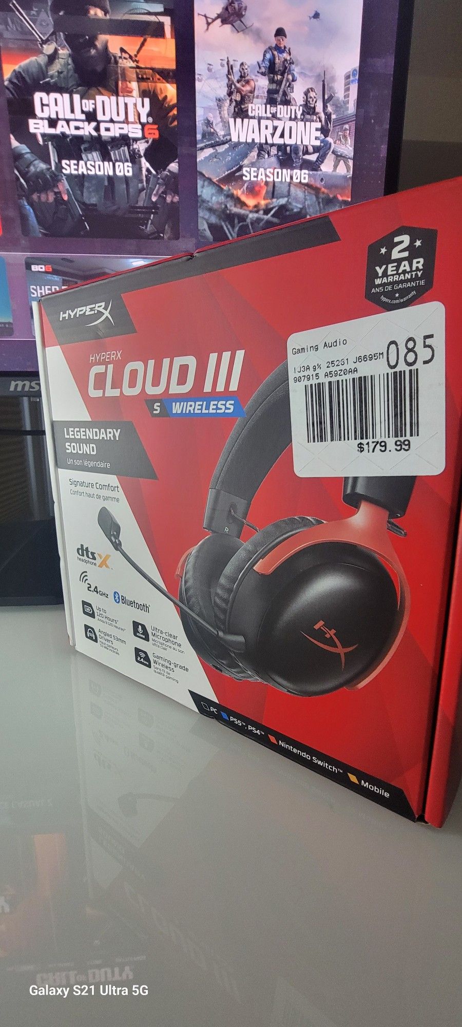 HyperX Cloud III S Wireless