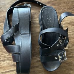 ASOS sandals - size 6, but goes on 7.