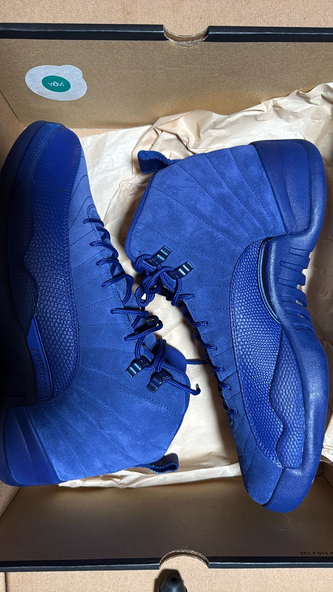 Jordan 12 Deep Royal blue Sz12