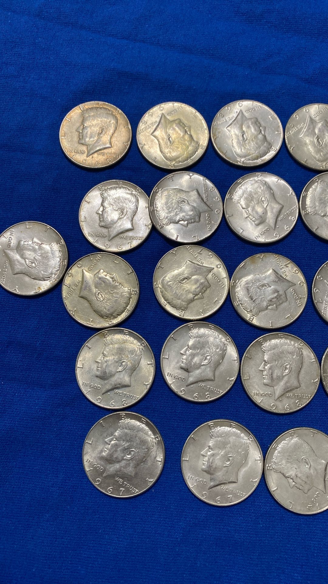 Silver coins