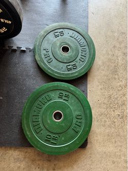Diamond Olympic 10 lbs Weight lifting 2” plates