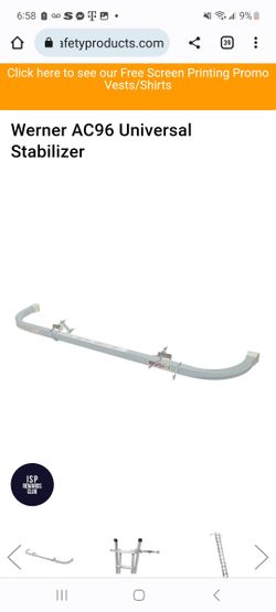 Warner Ladder AC96 STABILIZER